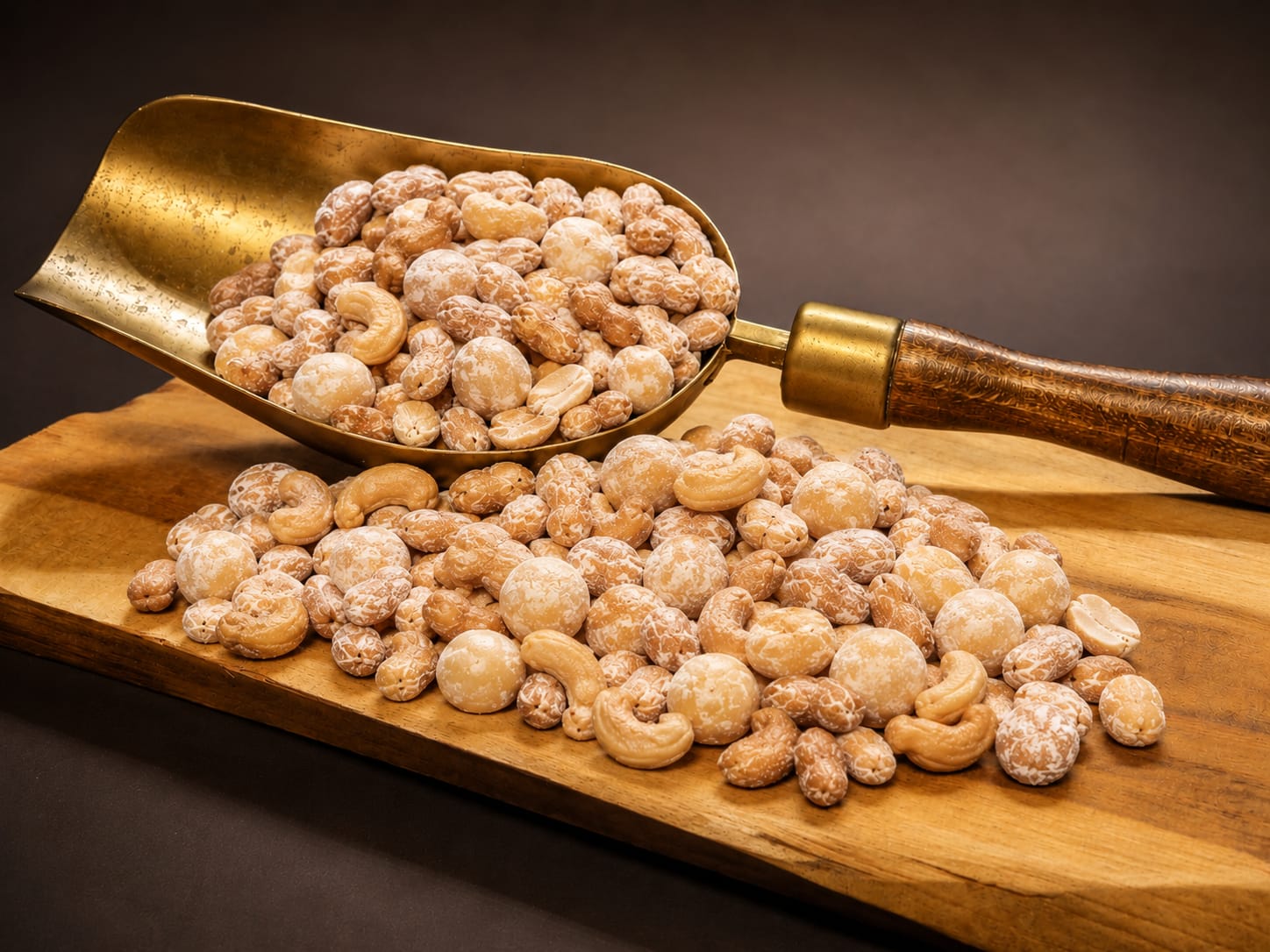 Macapi-mix, macadamia's, cashewnoten en pinda's